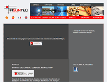 Tablet Screenshot of insuntec.com